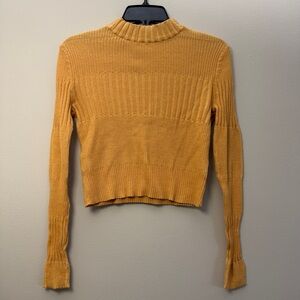 American Eagle Outfitters Golden Knit Sweater
